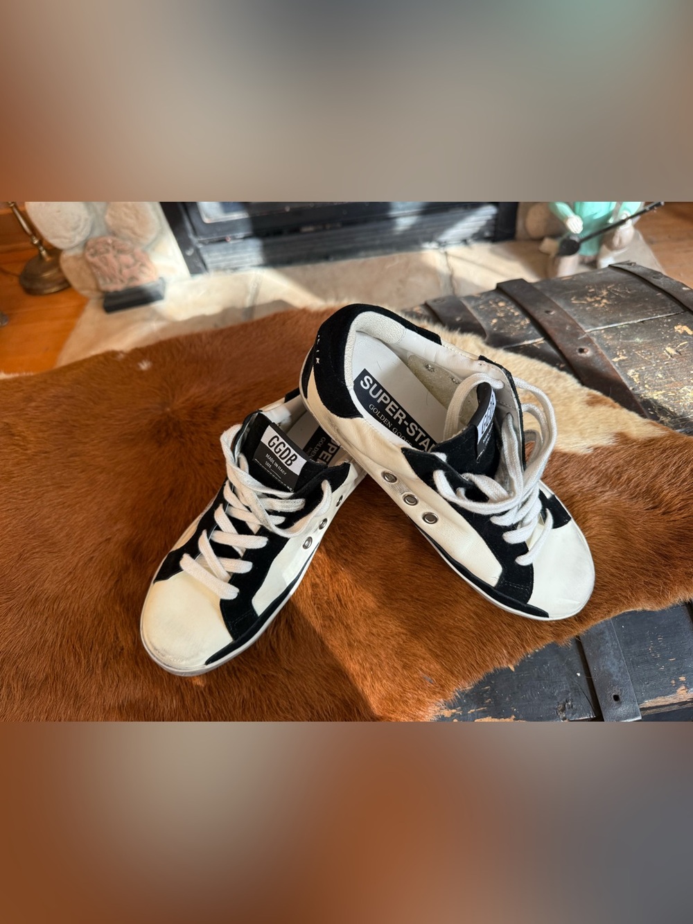 ✨ Golden Goose GGDB/SSTAR Super-Star Sneakers | EU 38